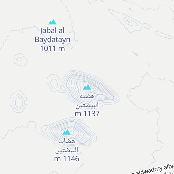 Map of هضبة البيضتين