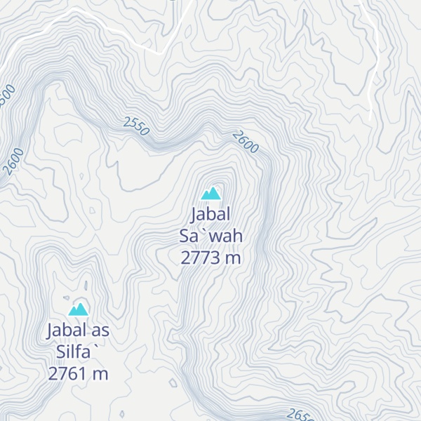 Map of Jabal Sawah