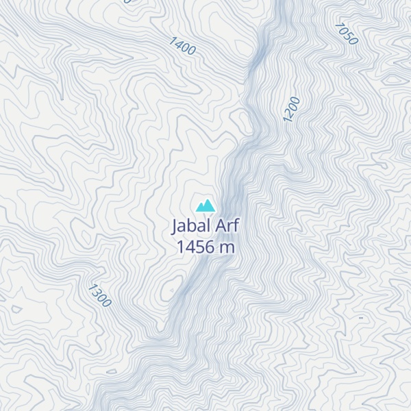 Map of Jabal Arf