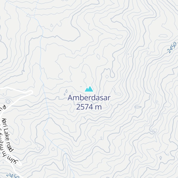 Map of Amberdasar
