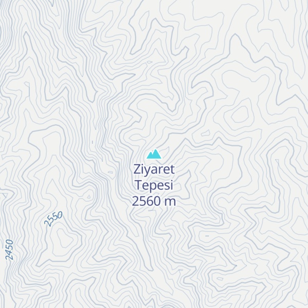 Map of Ziyaret Tepesi