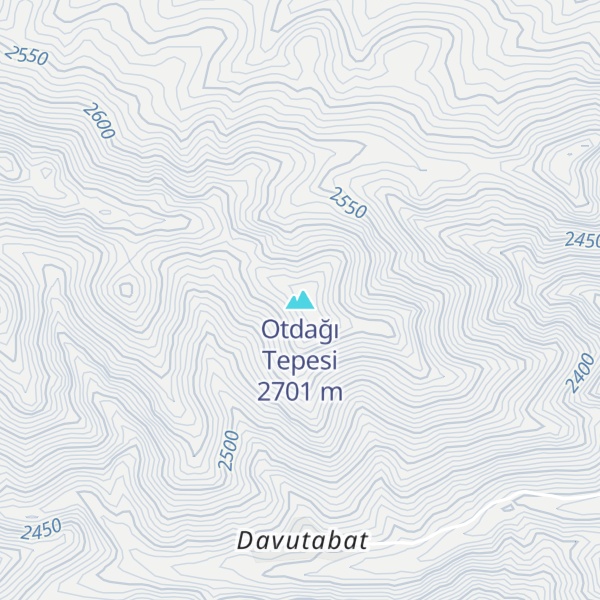 Map of Otdağı Tepesi