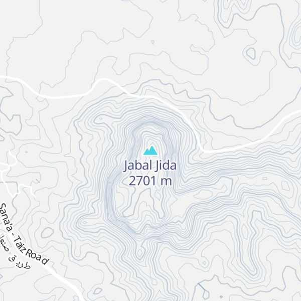 Map of Jabal Jida