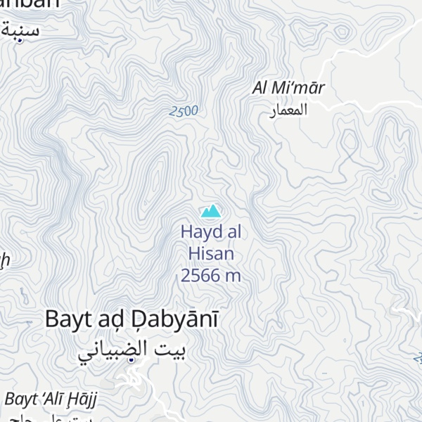 Map of Hayd al Hisan