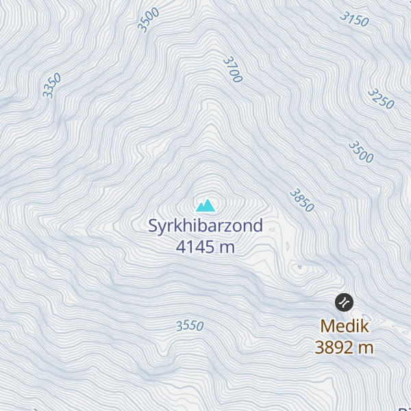 Map of Syrkhibarzond