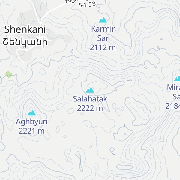 Map of Salahatak