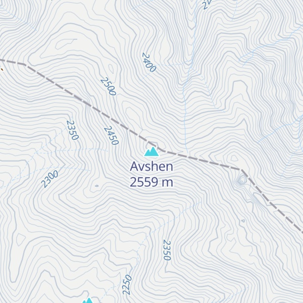 Map of Avshen