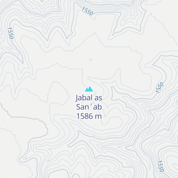 Map of Jabal as San`ab