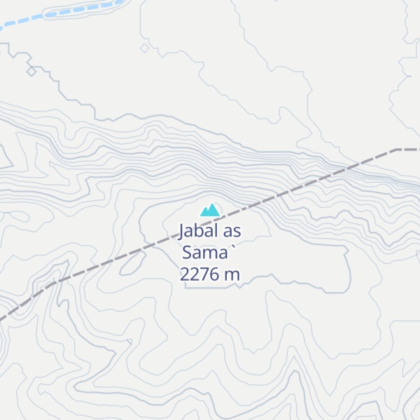 Map of Jabal as Sama`
