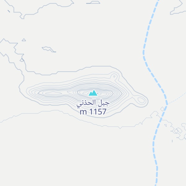 Map of جبل الحذني