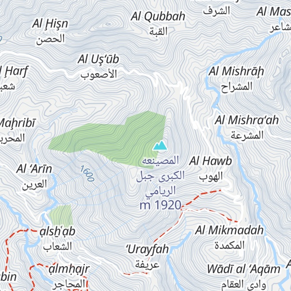 Map of الجميلي -يتم الاستسقاء في هذا المكان