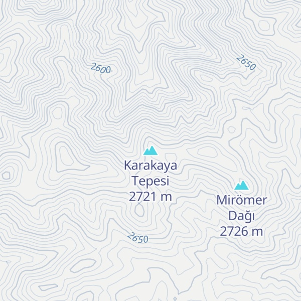 Map of Karakaya Tepesi