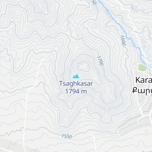Map of Tsaghkasar