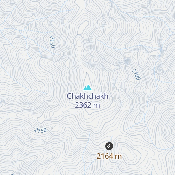 Map of Chakhchakh