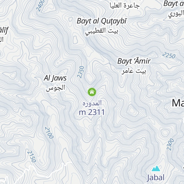 Map of المدوره