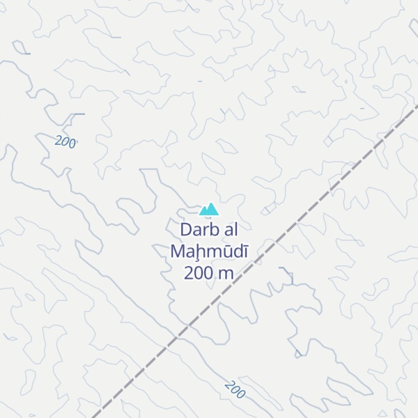 Map of Darb al Maḩmūdī