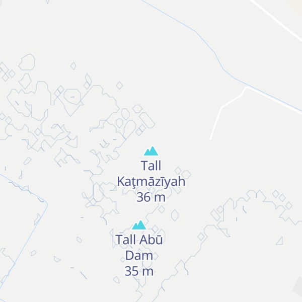 Map of Tall Kaţmāzīyah