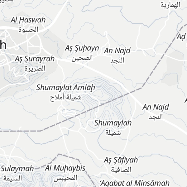 Map of Jabal al Lukaymah