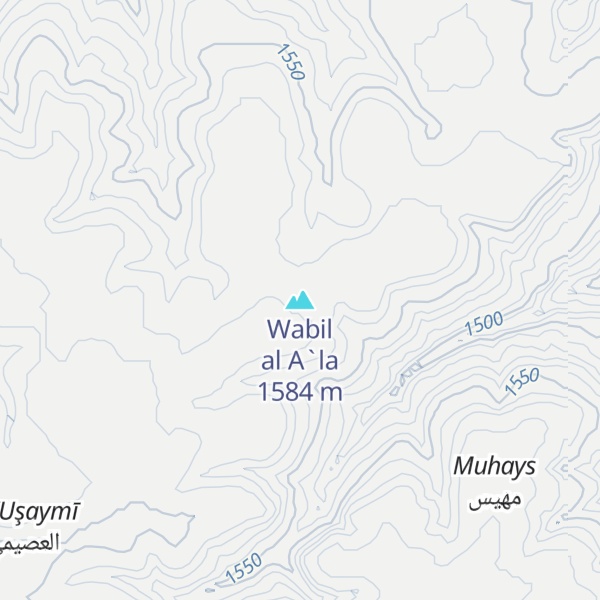 Map of Wabil al A`la