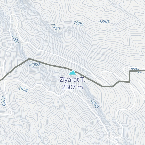 Map of Zīyarat T.