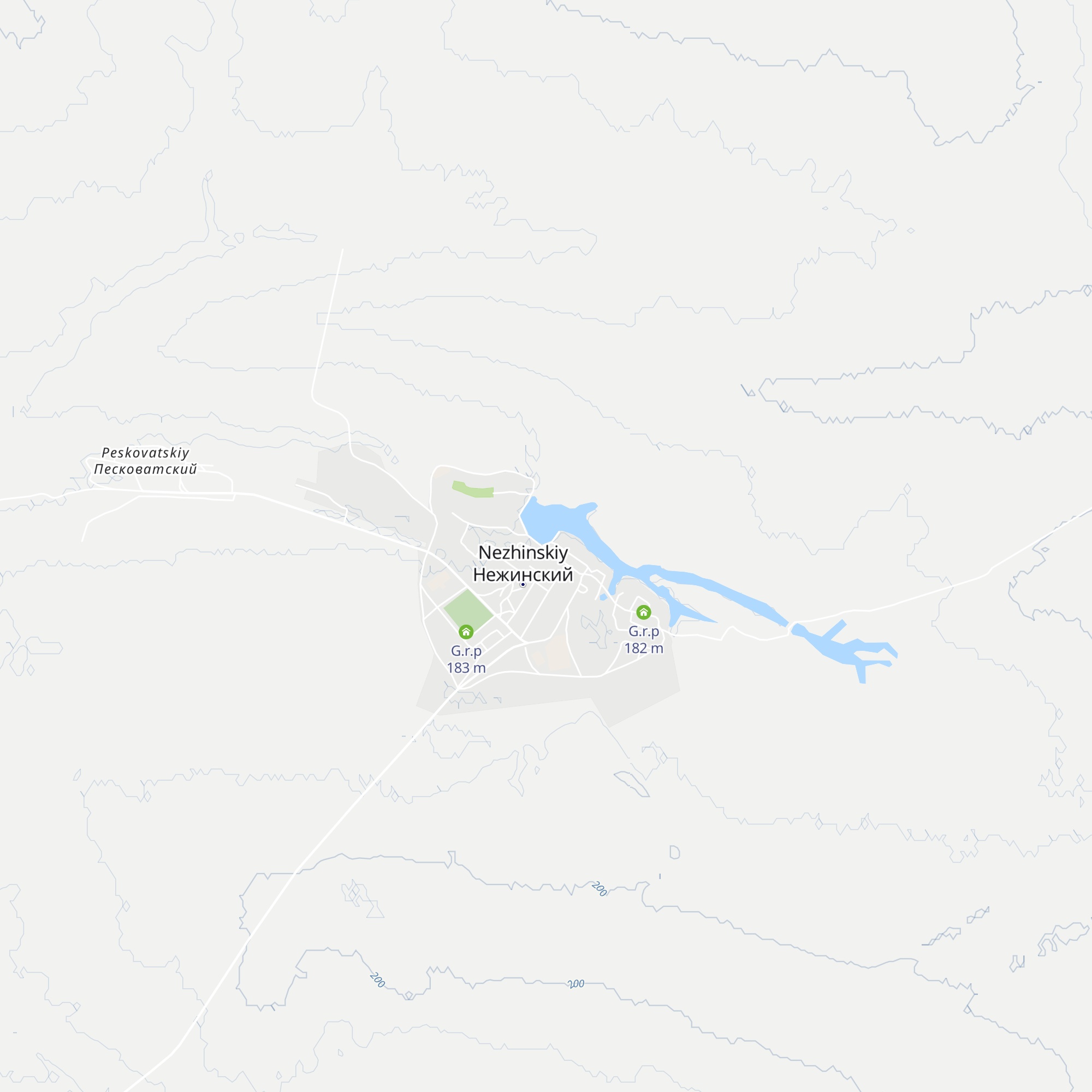 G.r.p map