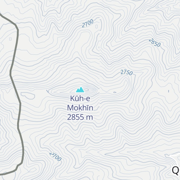 Map of Kūh-e Jahanam Darreh