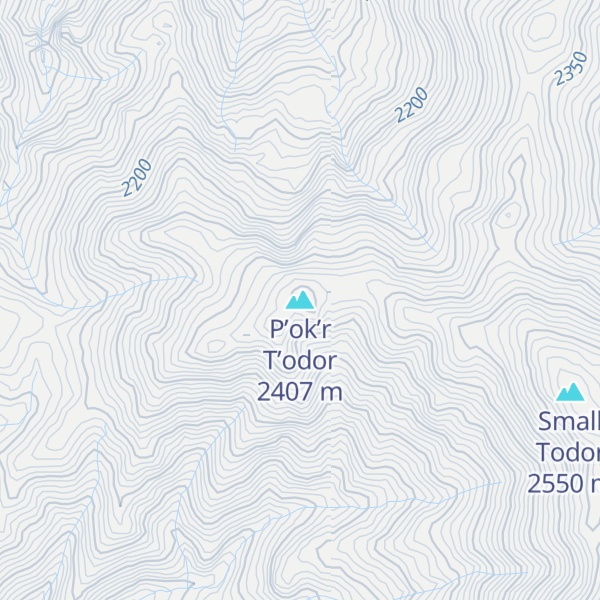 Map of P’ok’r T’odor