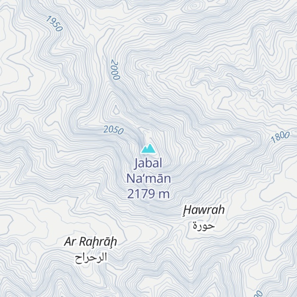 Map of Jabal Na‘mān