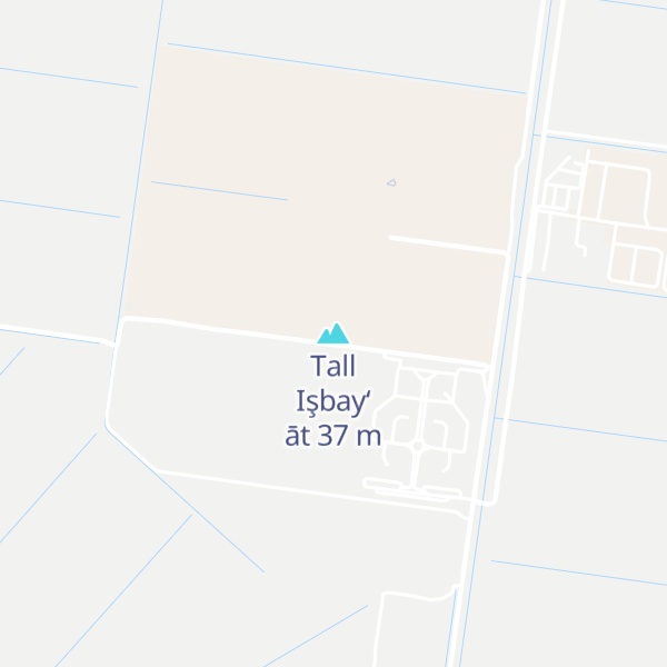 Map of Tall Işbay‘ āt