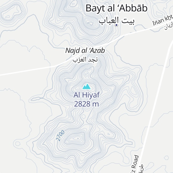 Map of Al Hiyaf