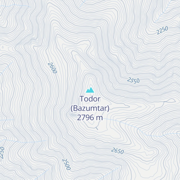 Map of Todor (Bazumtar)