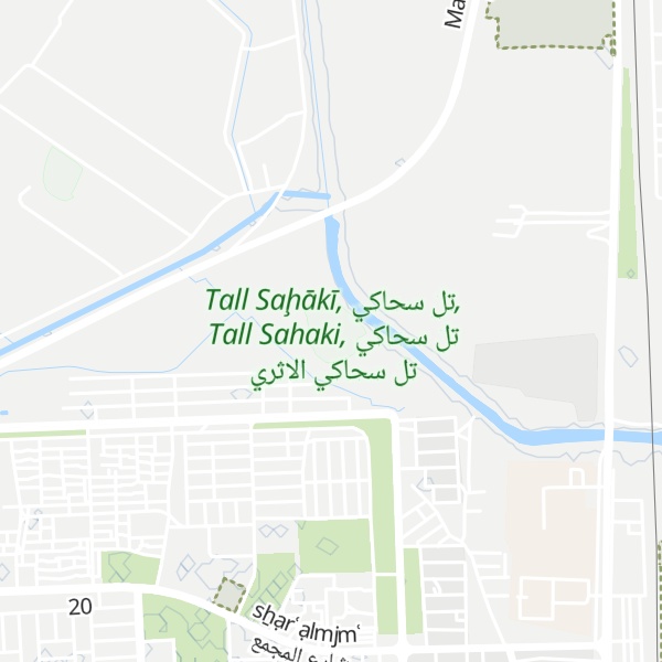 Map of تل سحاكي