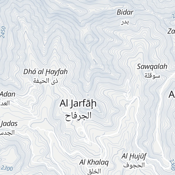 Map of حصن البرحي