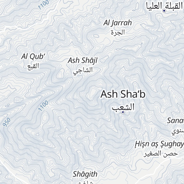Map of Jabal Rukayzah