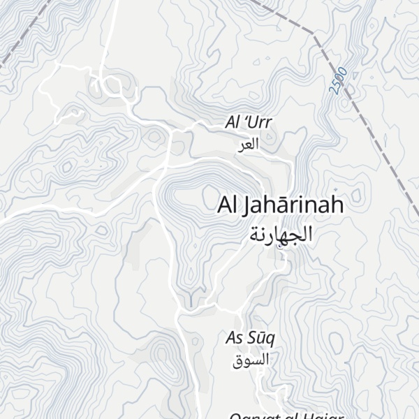 Map of Jabal al Mashrī