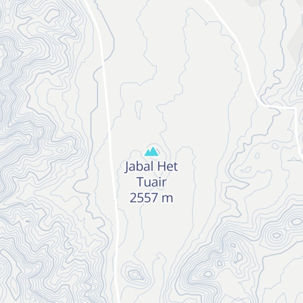 Map of Jabal Het Tuair