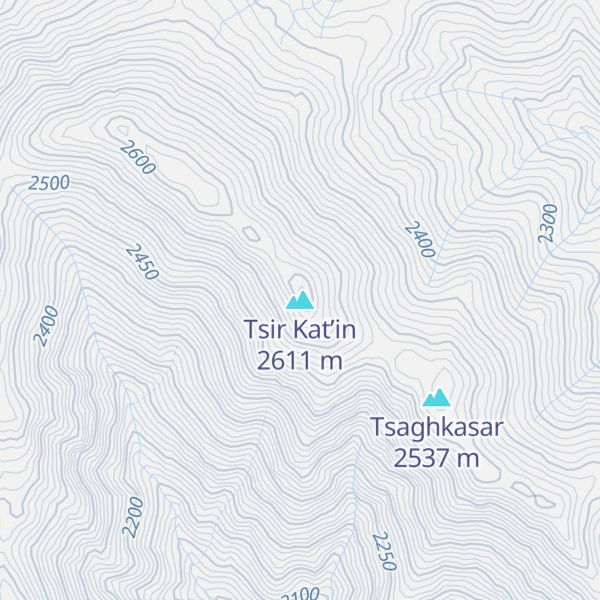 Map of Tsir Kat’in