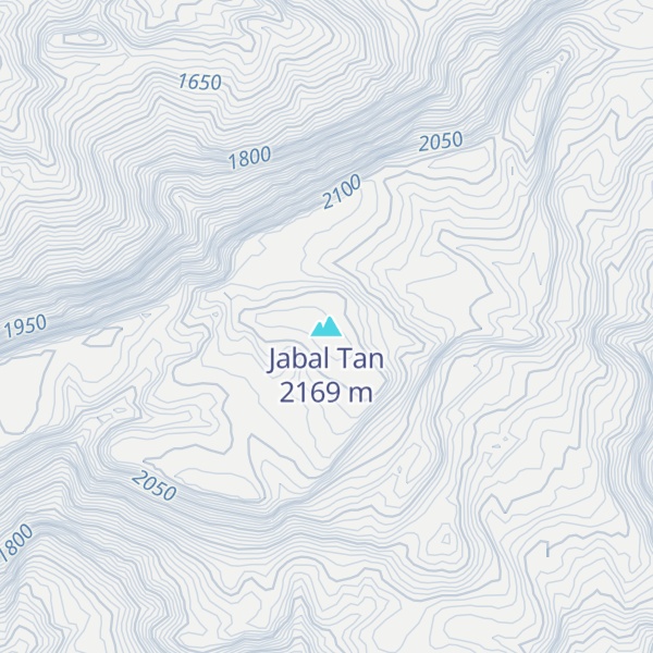 Map of Jabal Tan