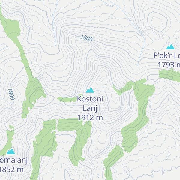 Map of Kostoni Lanj