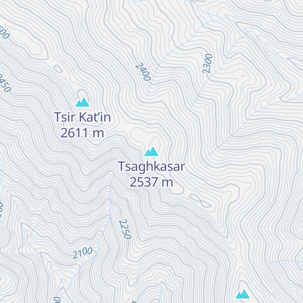 Map of Tsaghkasar