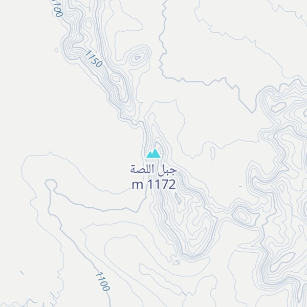 Map of جبل اللصة