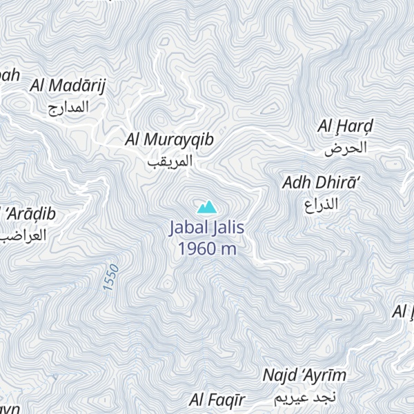Map of Jabal Jalis