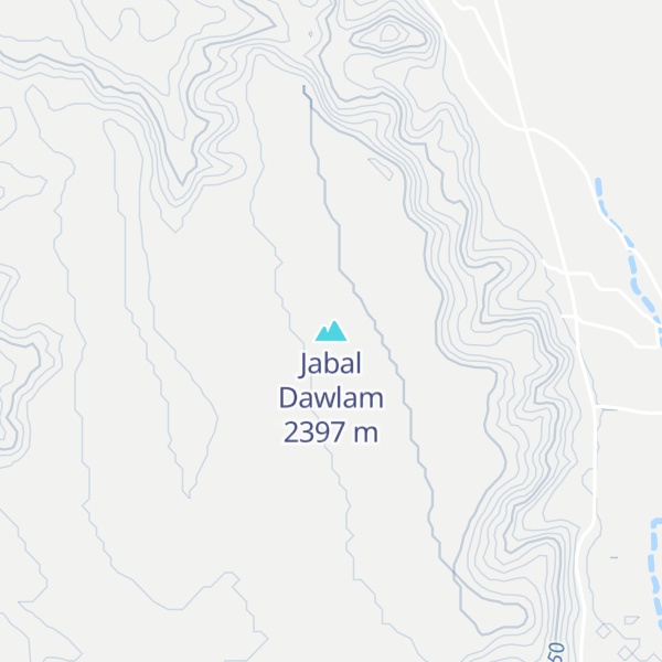 Map of Jabal Dawlam