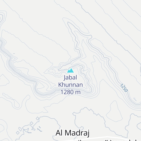 Map of Jabal Khunnan