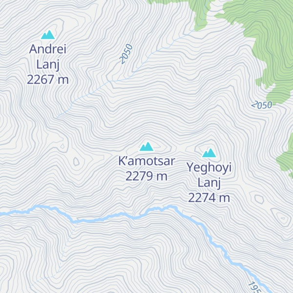 Map of K’amotsar