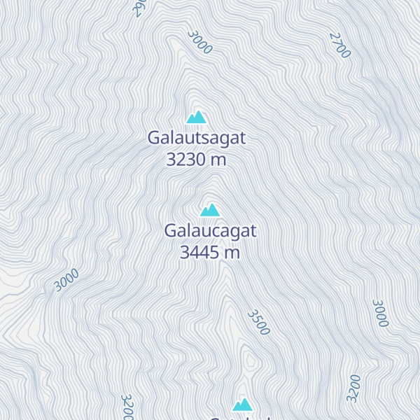 Map of Galaucagat