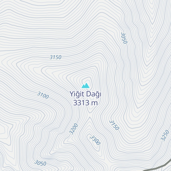 Map of Yiğit Dağı