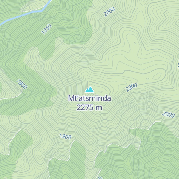 Map of Mt’atsminda