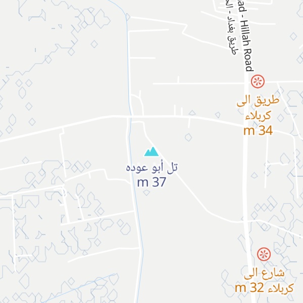Map of تل أبو عوده