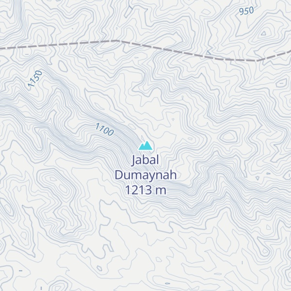 Map of Jabal Dumaynah